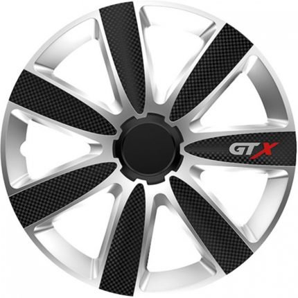 Тасове за джанти 14'' Versaco Carbon GTX - Black / Silver