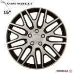 Тасове за джанти 15'' Versaco Dakar Silver/Black